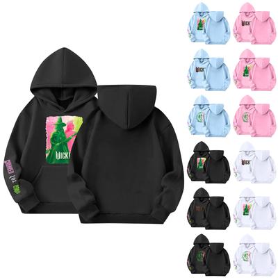 Kinder Hoodie Jungen und Mädchen Mode bedruckt Langarm Kapuzentasche Hoodie
