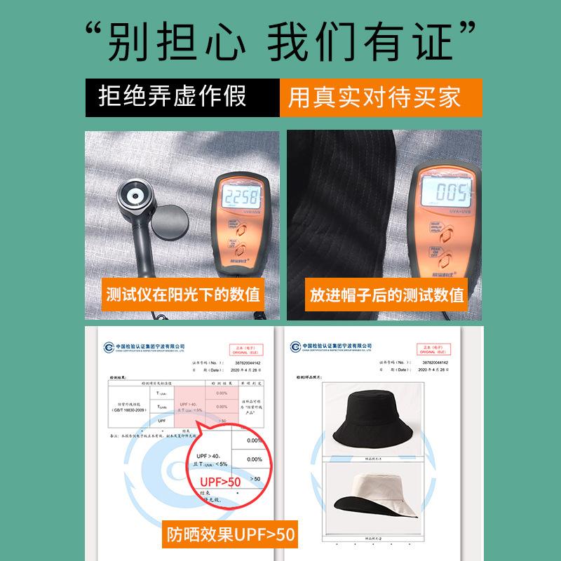 Hat Double-sided Bucket Hat Women's Autumn and Winter Versatile Trendy Brand Sun Hat Sun Protection Show Face Small Spring and Autumn Summer