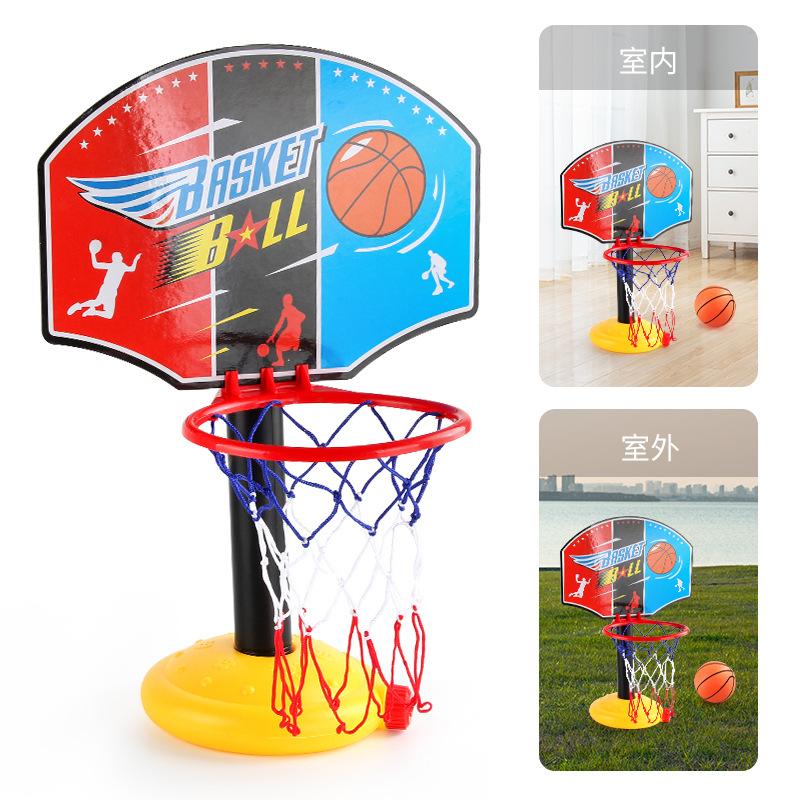 Indoor And Outdoor Sports Equipment Plastic Board Basketball Hoop Lifting Shot Educational Children'S Basketball Hoop Sports Toys