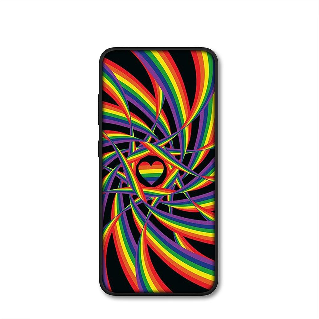 

love is love Rainbow LGBT Soft Phone Casing for Xiaomi Redmi Note 13 8 7 12 Pro A3 13C 12C 8A 7A 8T A3X 4G 5G Cover Case Redmi Note 13 5G