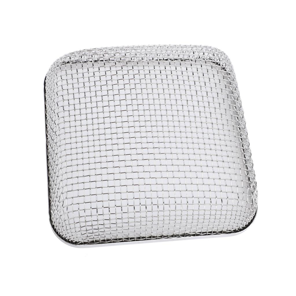 RV Furnace Vent Screen 4.5 X 4.5 X 1.3in with Installation Tool Stainless Steel Mesh Vent Cover for RV Water Heater