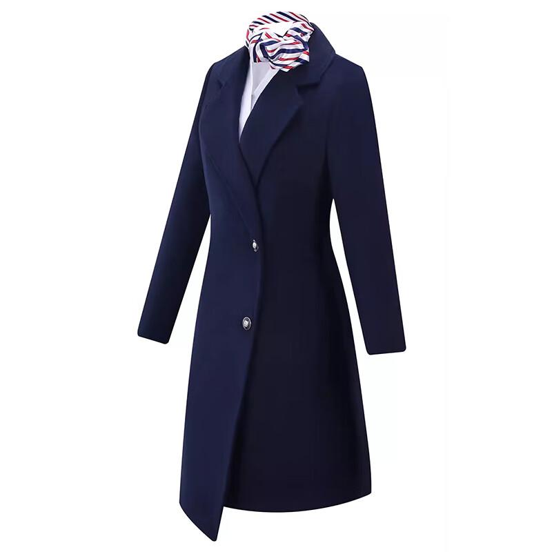Unisex Professional Wool Blend Overcoat