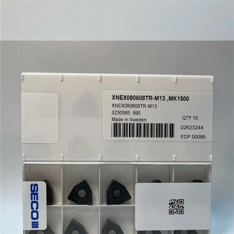 Seco / XNEX080608TR-M13, MK1500 /Original Genuine CNC Alloy Blade 10 PCS