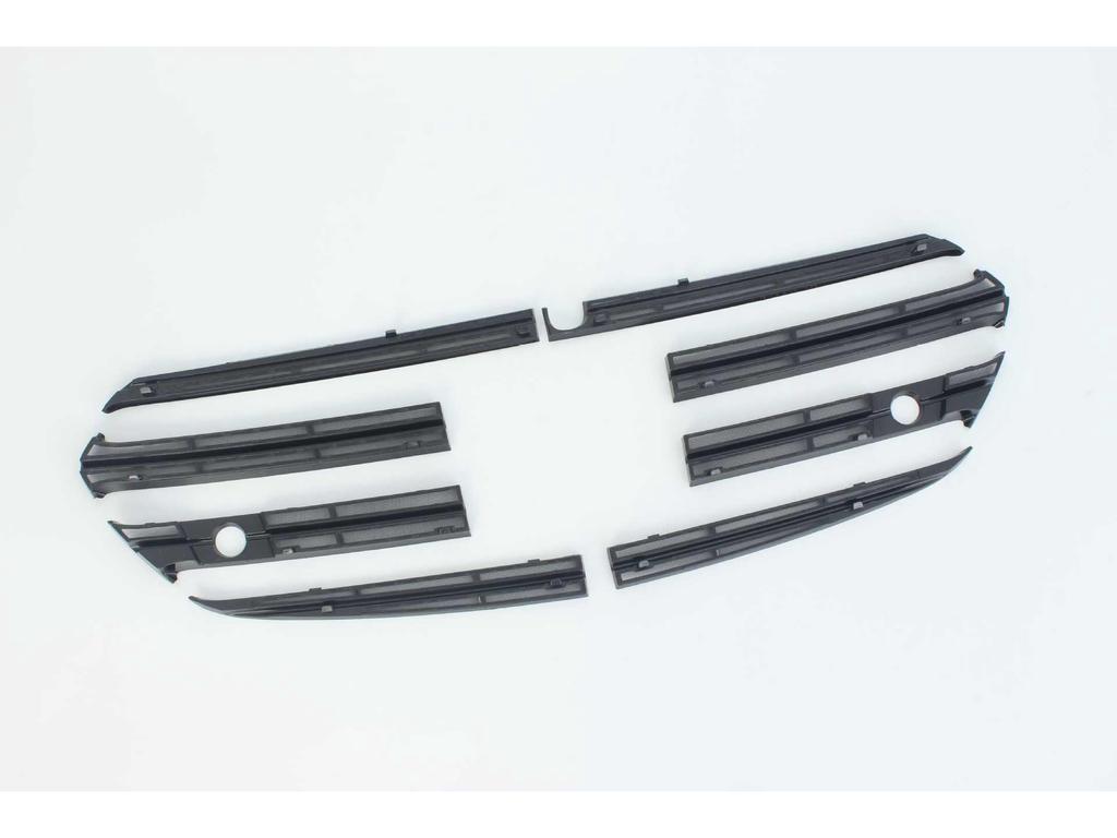 2024 Mercedes-Benz E-Class Vertical Star Insect Net: Mosquito & Catkin Guard (No Grille Removal Needed)