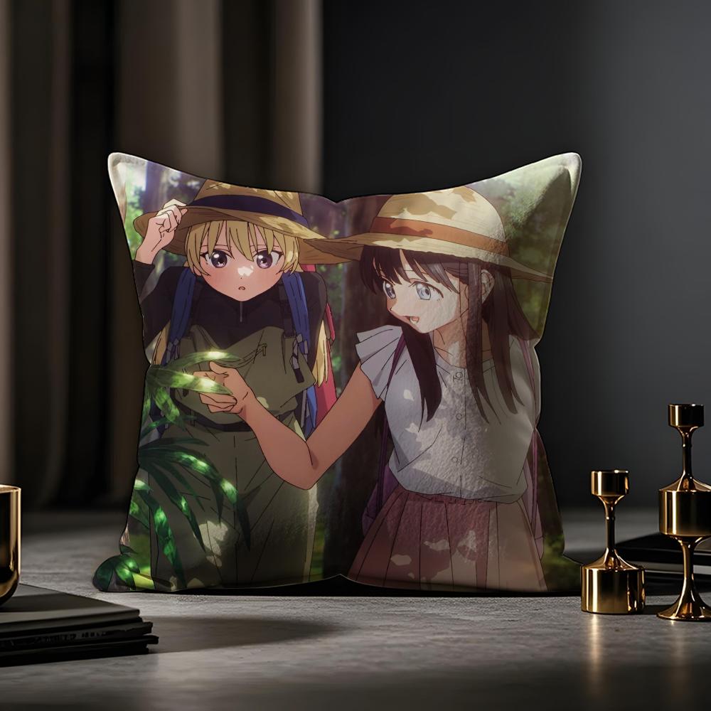 

Tomorrowsauce s Sailor Suit Cushion Cover Anti-dustmite Pillowcase Invisible Zipper Silky Short Plush Sofa Cushion Cover 30X30cm