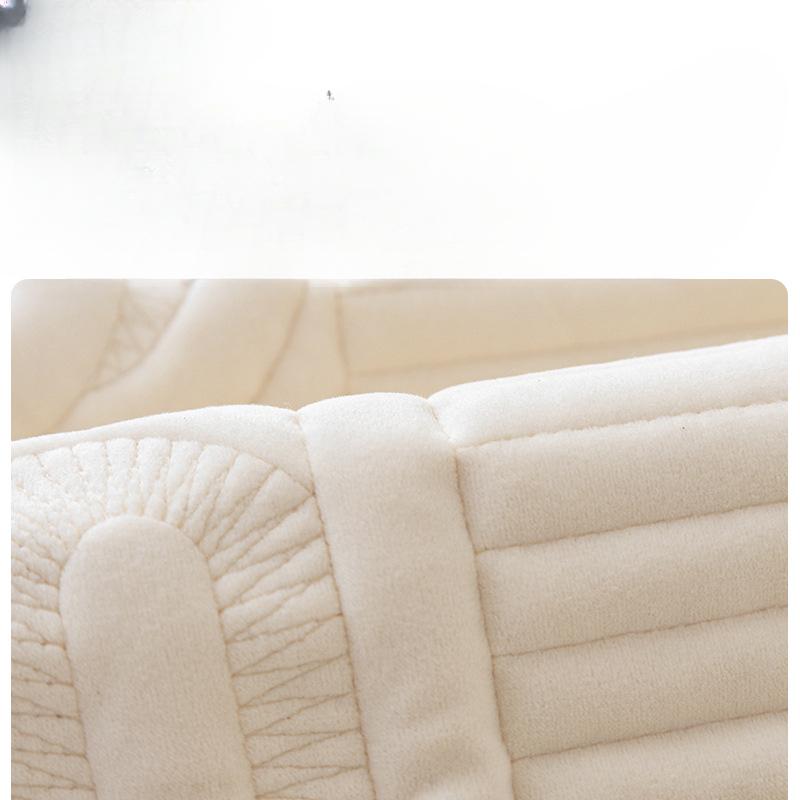 Cream Style Sofa Cushion Four Seasons Universal Non-Slip Light Luxury Cushion Plush Non-Slip All-Inclusive Sofa Cover