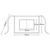 Cotton Waist  Apron With Pockets Premium Waterproof Anti-oil Anti-fouling Dust-proof Cooking Apron