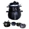 Magical Halloween Kitchen Tools 4 Piece Witch Cauldron Measuring Cups For Baking Candy Party Supplies And Witchcraft Decor