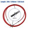 Motoforti 1/2pcs 10ft 13ft 16ft 20ft 24ft Marine Throttle Cable 3300/33C Throttle Shift Remote Control Cable 3M-6M for Yamaha