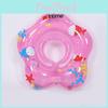 Baby Swimming Ring 41x41cm Adjustable Safe Dual Air Chamber Neck Float For Infants
