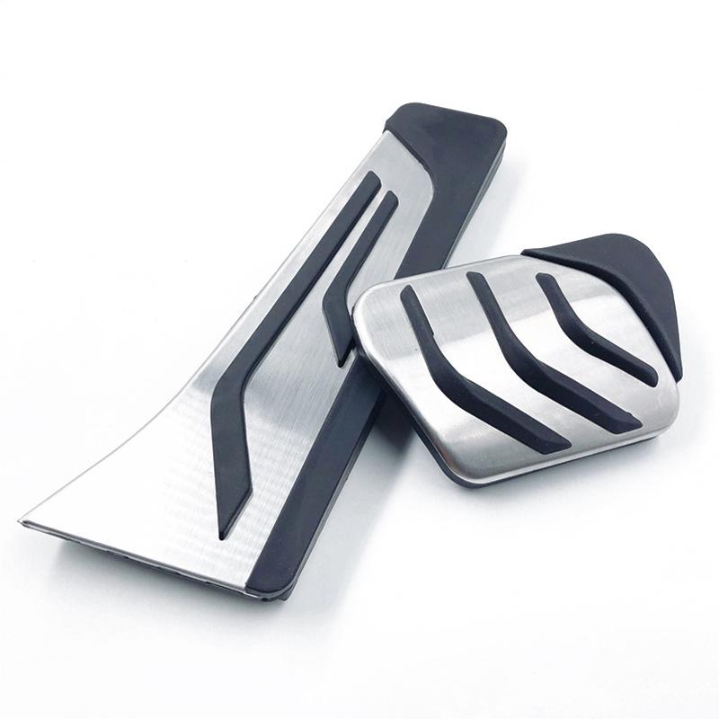 BMW Screwless Anti-Slip Car Pedal Set: Modified Accelerator, Brake, and Rest Area