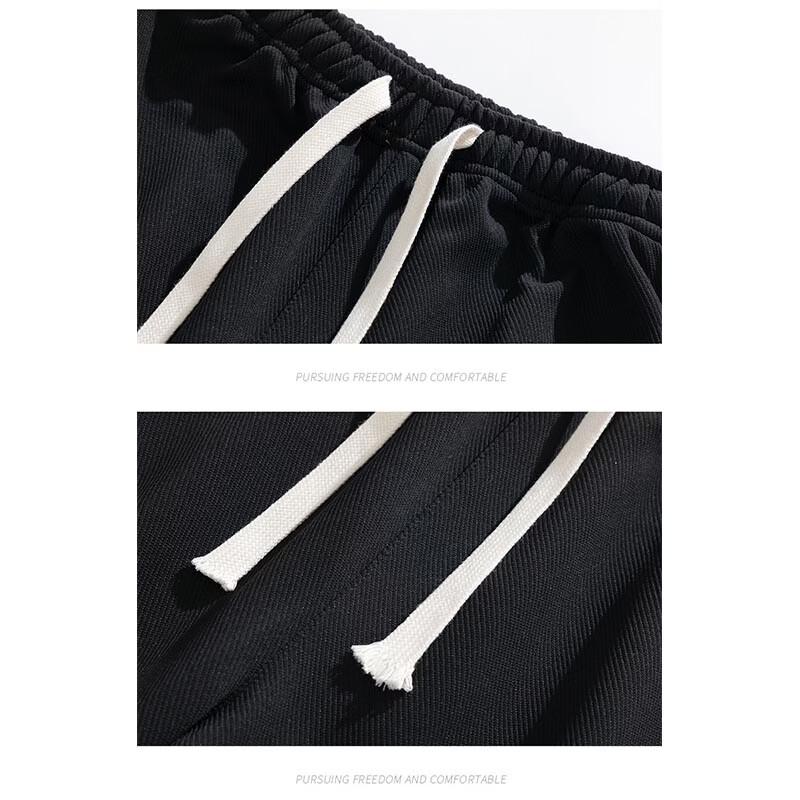 PLAYBOY Men's Summer Loose Straight-Leg Casual Pants