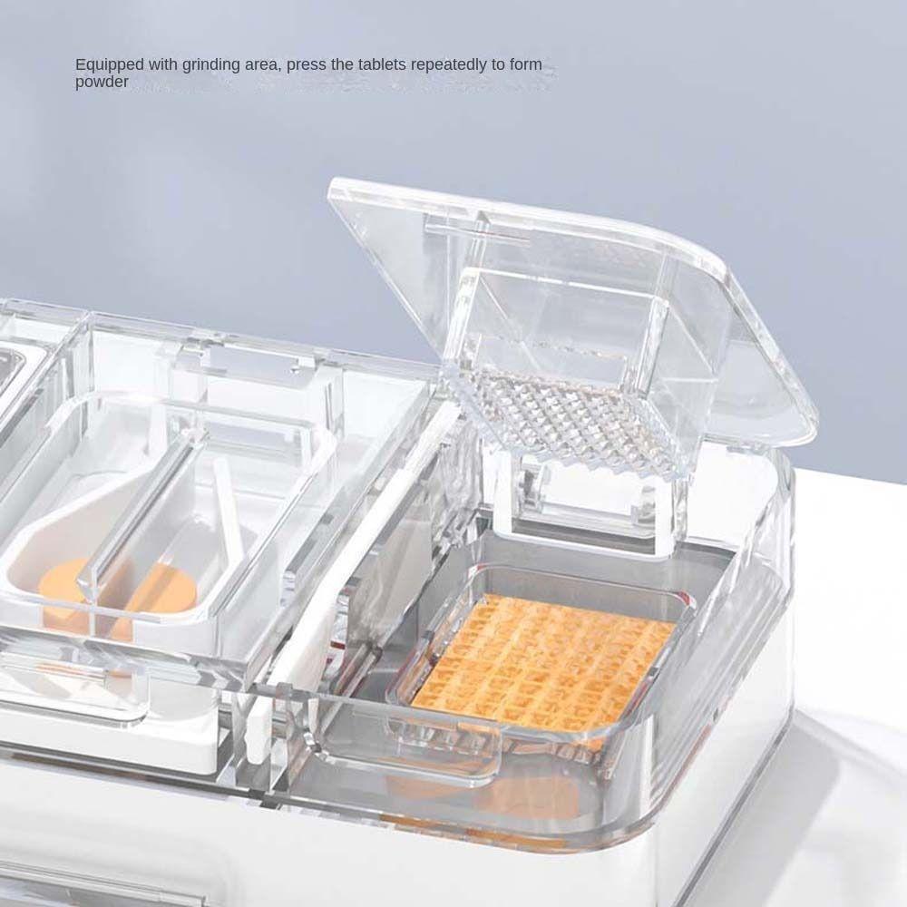 Pill Storage Accessories Mini Pill Box Medicine Pill Storage Container Mini Pill Cutter   Unisex