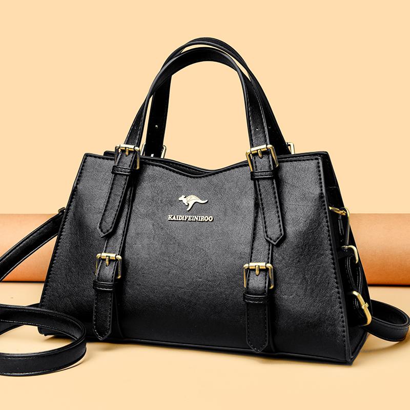 Luxury Designer Multifunctional High Quality Leather Women's Handbag Fashion Tassel Design Ladies Shoulder Crossbody Bags Bolsos
