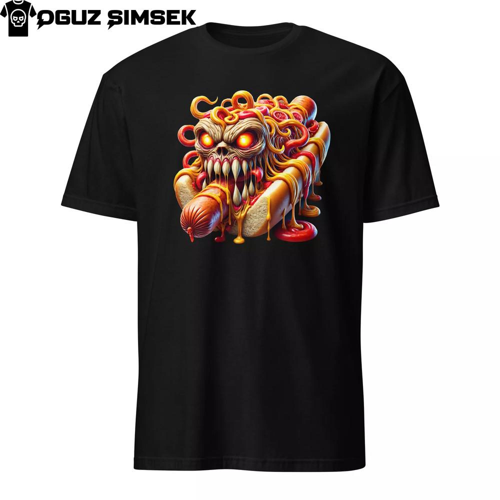 

Унисекс футболка Monster Hot Dog | Softstyle Gildan 64000 | Графика с забавной едой 4XL