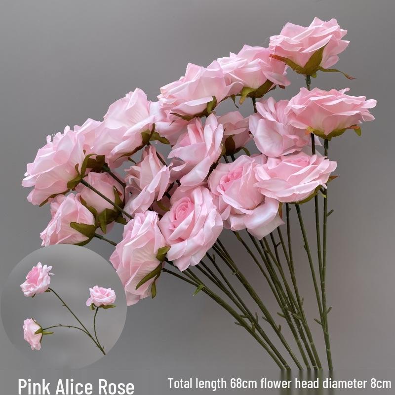 Wedding Pink Series Peony and Rose Artificial Flowers for Decorations