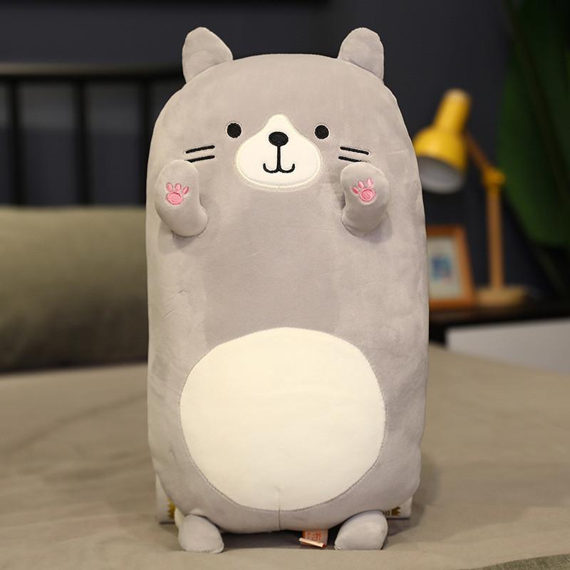Cat Plush Cartoon Toy Cute Girl Bed Sleep Leg Clamping Doll Cushion Holiday Gift