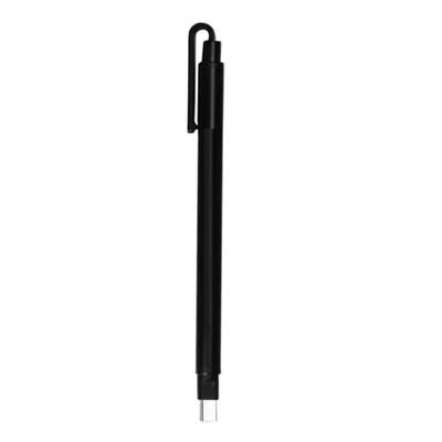 Retractable Eraser Pen Mechanical Pencil Eraser Square & Round Tip Artist Eraser Pen Style Eraser for Drawing Drafting