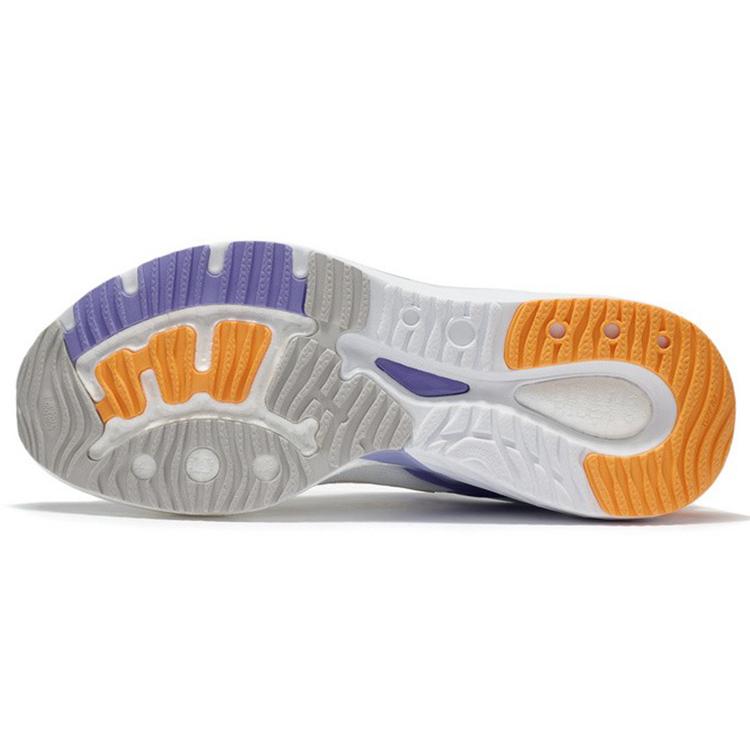 New LiNing Furious Rider 6.0 Cushioning Anti Slip And Wear Resistant Support Reflective Low Top Running Shoes Men's White ARZS001-6