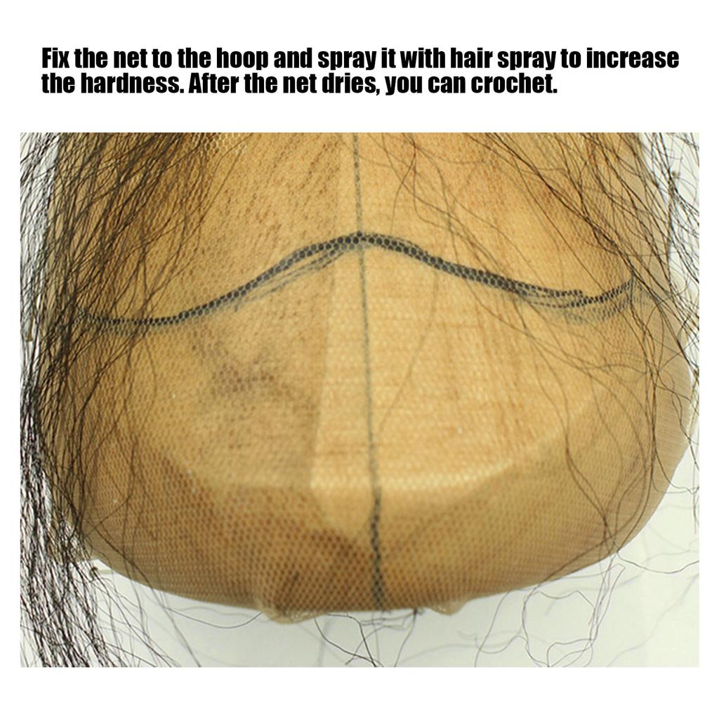 30x30cm Film Makijaż Koronka Siatka Koronkowa Peruka Fałszywa Broda Koronkowe Zamknięcie Materiał do Wyrobu Akcesorium