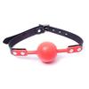 Large Silicone Adult Erotic Mouth Gag - Soft Rubber 4.8cm Ball Expander