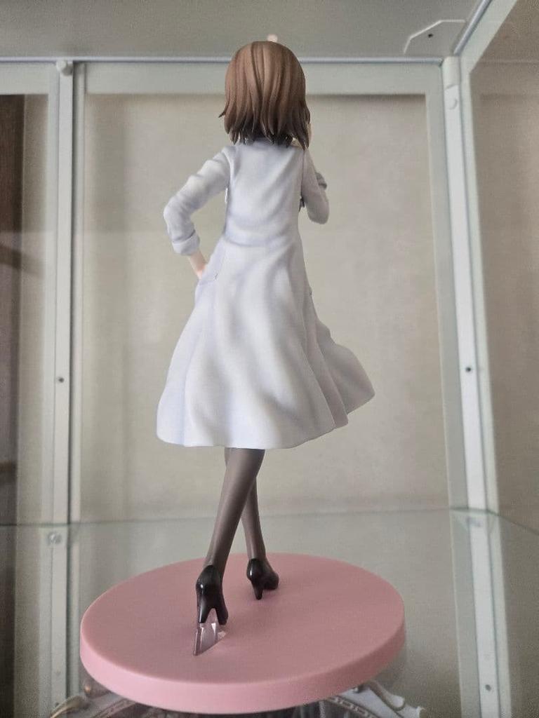 [USED] FuRyu A Certain Magical Index Misaka Sister White Coat 1/7 Scale Figure