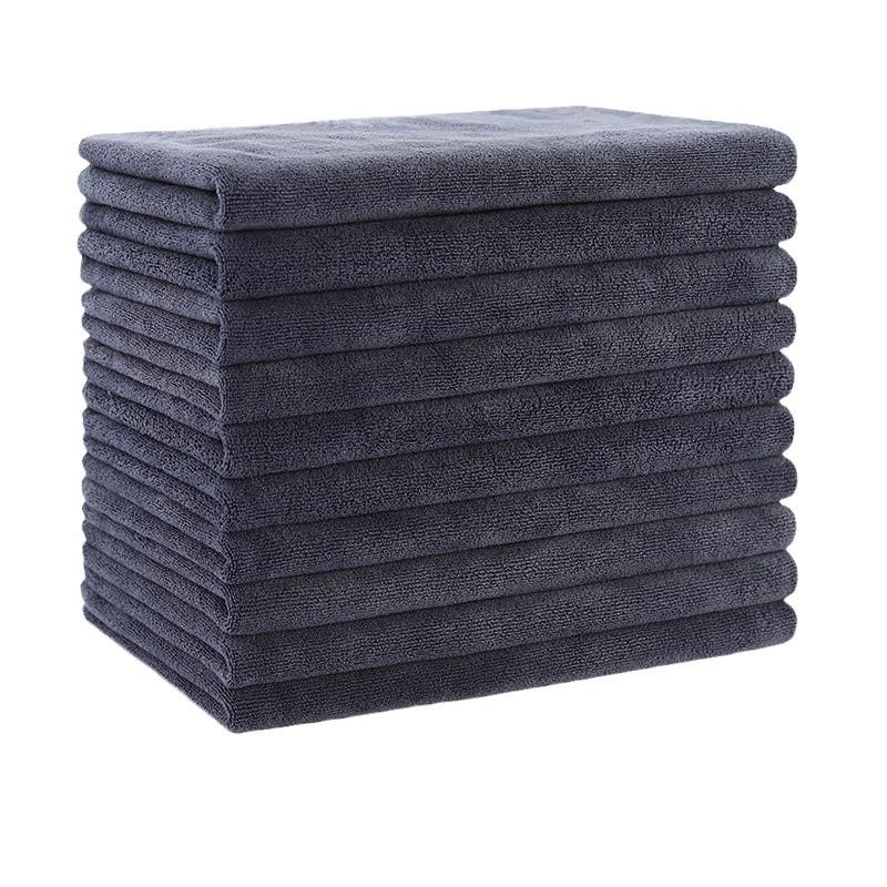 

Salon & Spa Absorbent Headband and Towel Set for Hairdressing and Massage 30x70 Regular Thick Towel сірий колір