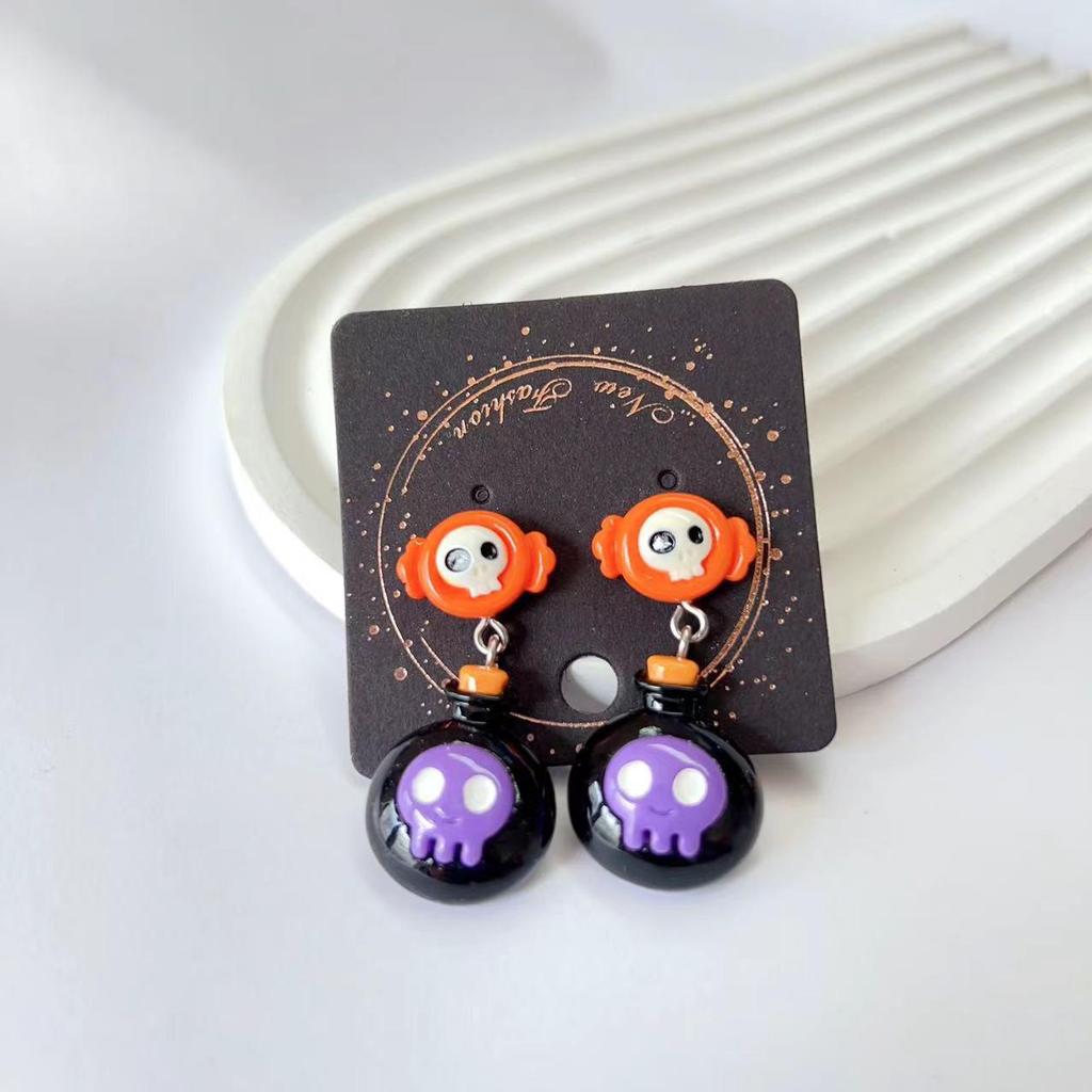 Sweet Fresh Halloween-Christmas Ear Cuff Studs: Stylish, Unique Personality Earrings