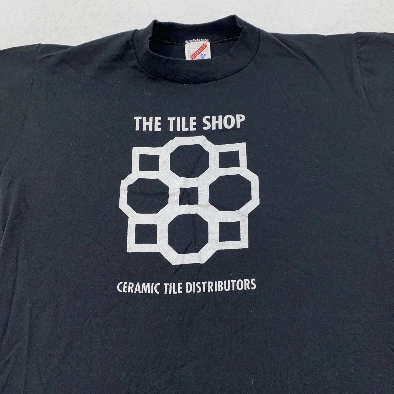 

Vintage The Tile Shop Shirt Mens Small Ceramic Tile Distributors 90s Tee M
