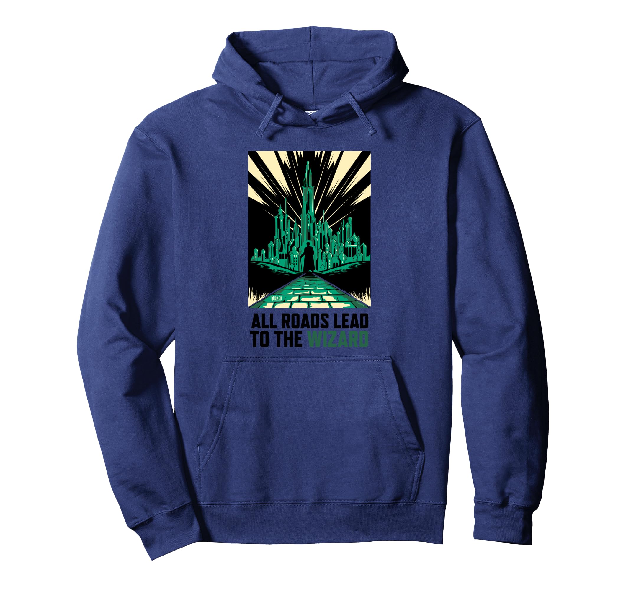 

Wicked: For Good All Roads Lead to the Wizard Hoodie