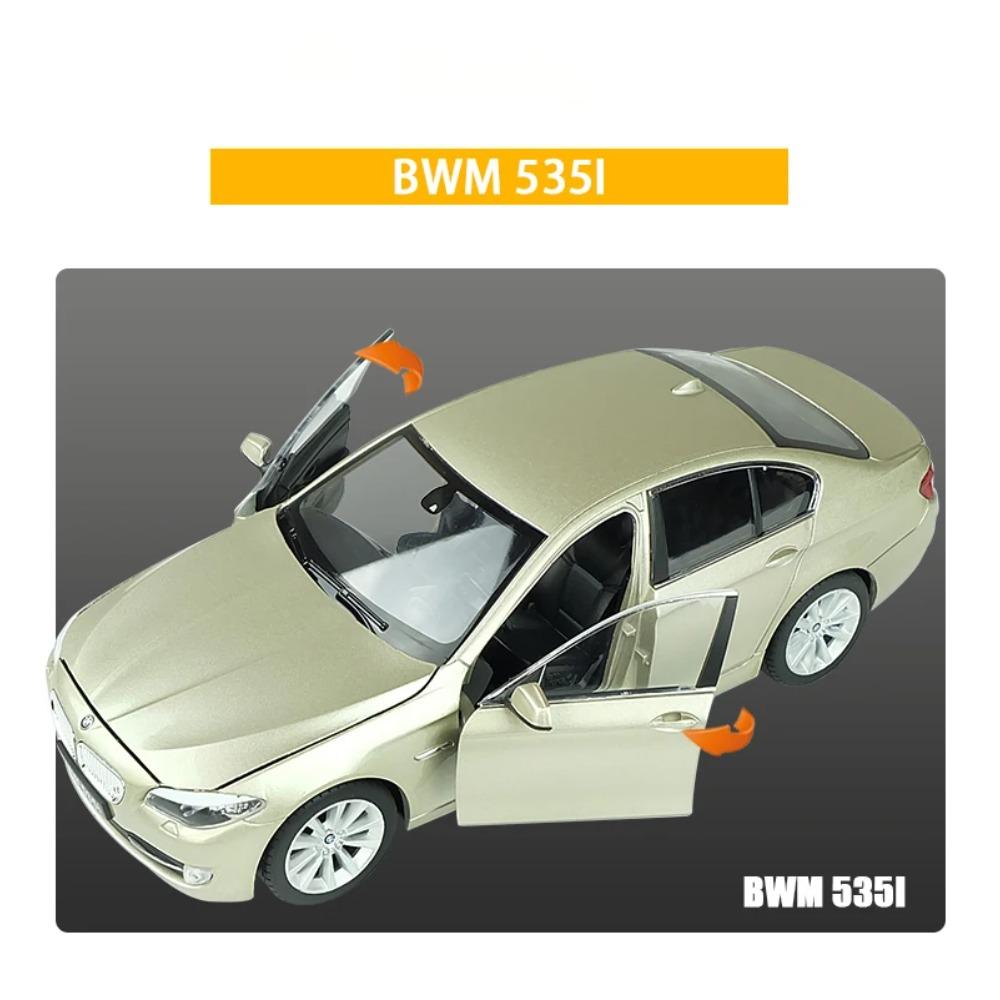 WELLY 1/24 BMW 535i Alloy Car Diecasts & Toy Vehicles Car Model Miniature Scale Model Car for Children