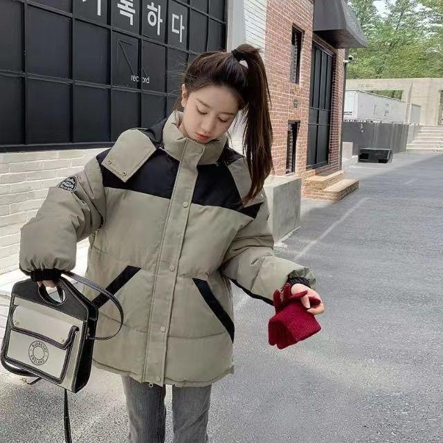 Thickened Bread Clothes Female Korean Version of Loose Cotton Clothing Female Niche Design Sense of Cotton Clothing Female