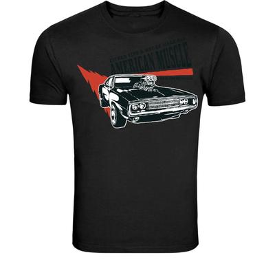 Amerikansk Muscle Car T-shirt - Retro Klassisk Bilprestanda