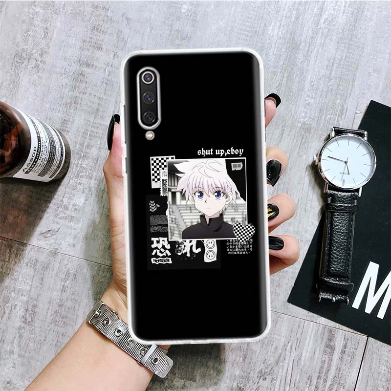 Hunter X Hunter Killua Phone Case For Xiaomi Redmi Note 10 9 8 11 Pro 11T 11S 10S 9S 9A 9C 9T 8T 8A 7 7A 5 Art Pattern Cover