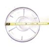 Replacement Gasket Compatible with Sensio Bella Cucina Blender 3" Inch Diameter Approx.(4 Pack White) After Market Part