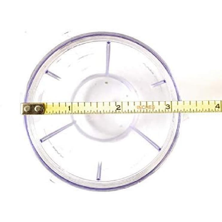 Replacement Gasket Compatible with Sensio Bella Cucina Blender 3" Inch Diameter Approx.(4 Pack White) After Market Part