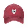 The Silly Cat Baseball Cap Beach Outing Anime Hat dad hat winter hats for Unisex Womens Beach Visor Unisexs