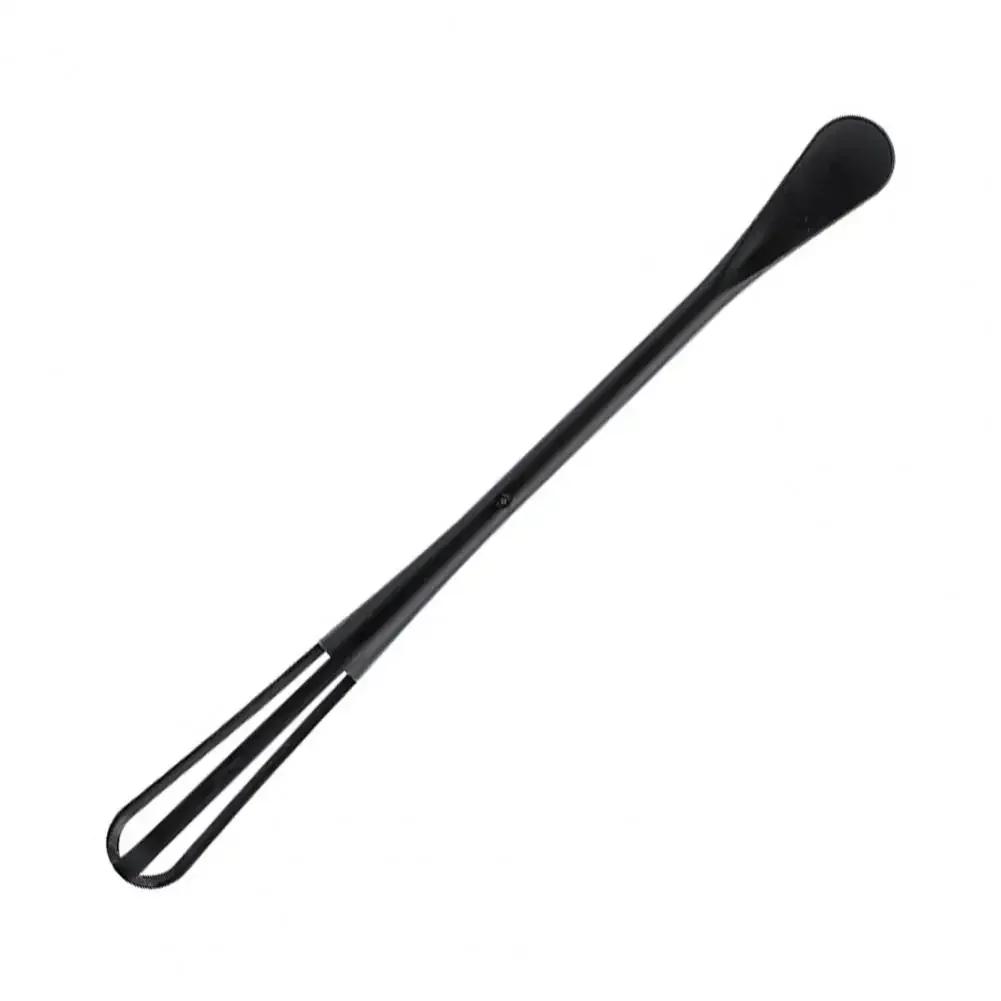 

Egg Beater Attractive Integrated Manual Egg Stirrer Long Lasting Egg Mixing Stick чорний
