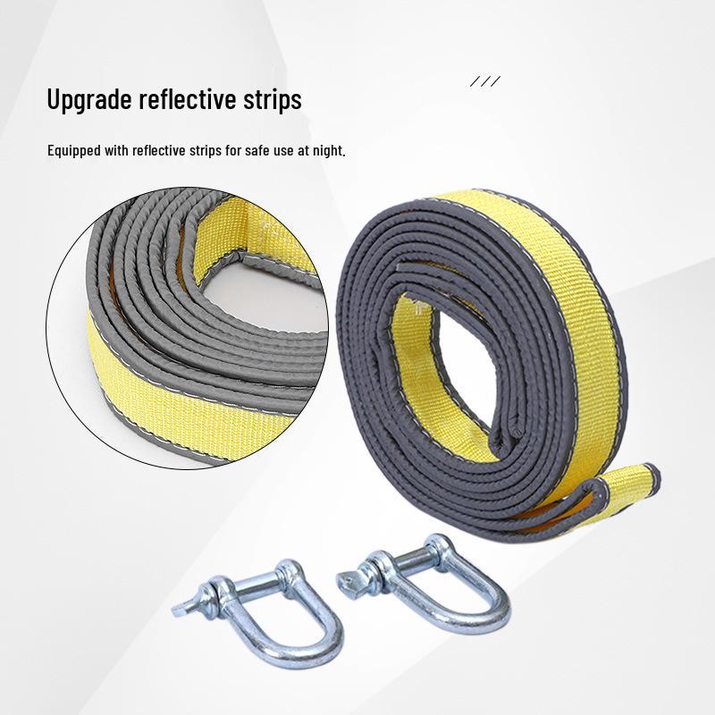 Heavy-Duty Off-Road Emergency Tow Strap