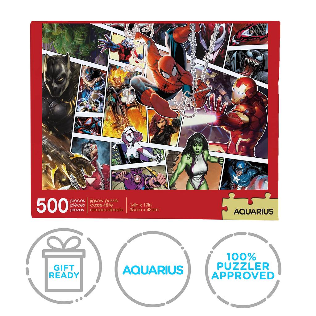 MARVEL Panels (Character) 500 Piece Jigsaw Puzzle [Used]