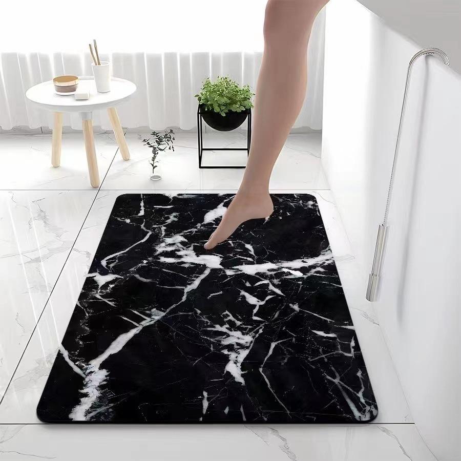 Bathroom Absorbent Floor Mat Toilet Door Mat Household Door Mat