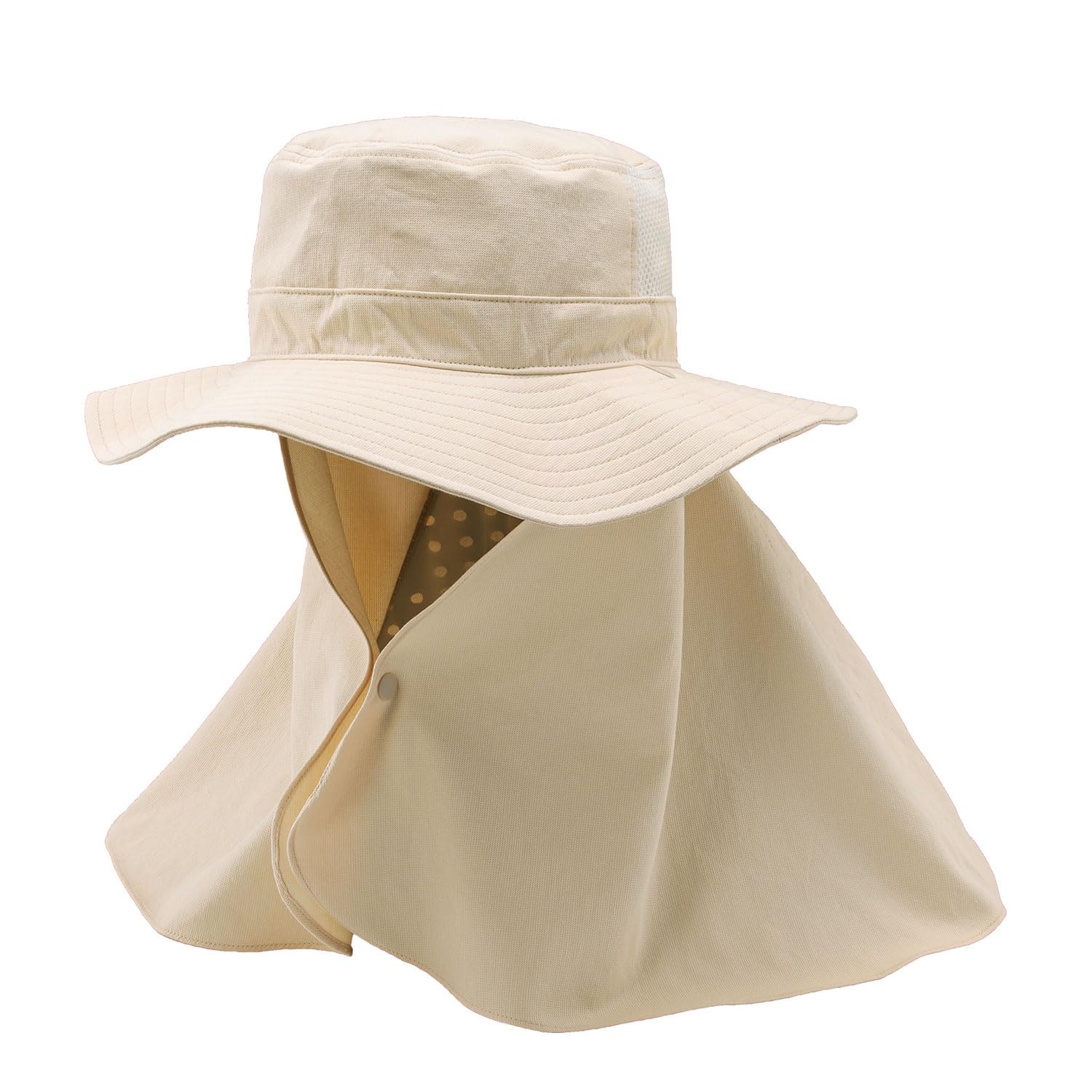 

Шляпа для приключений Кокагель Длинная накидка Шляпа с теплозащитой для мужчин и женщин (JP, Алфавит, Свободный размер, Бежевый)