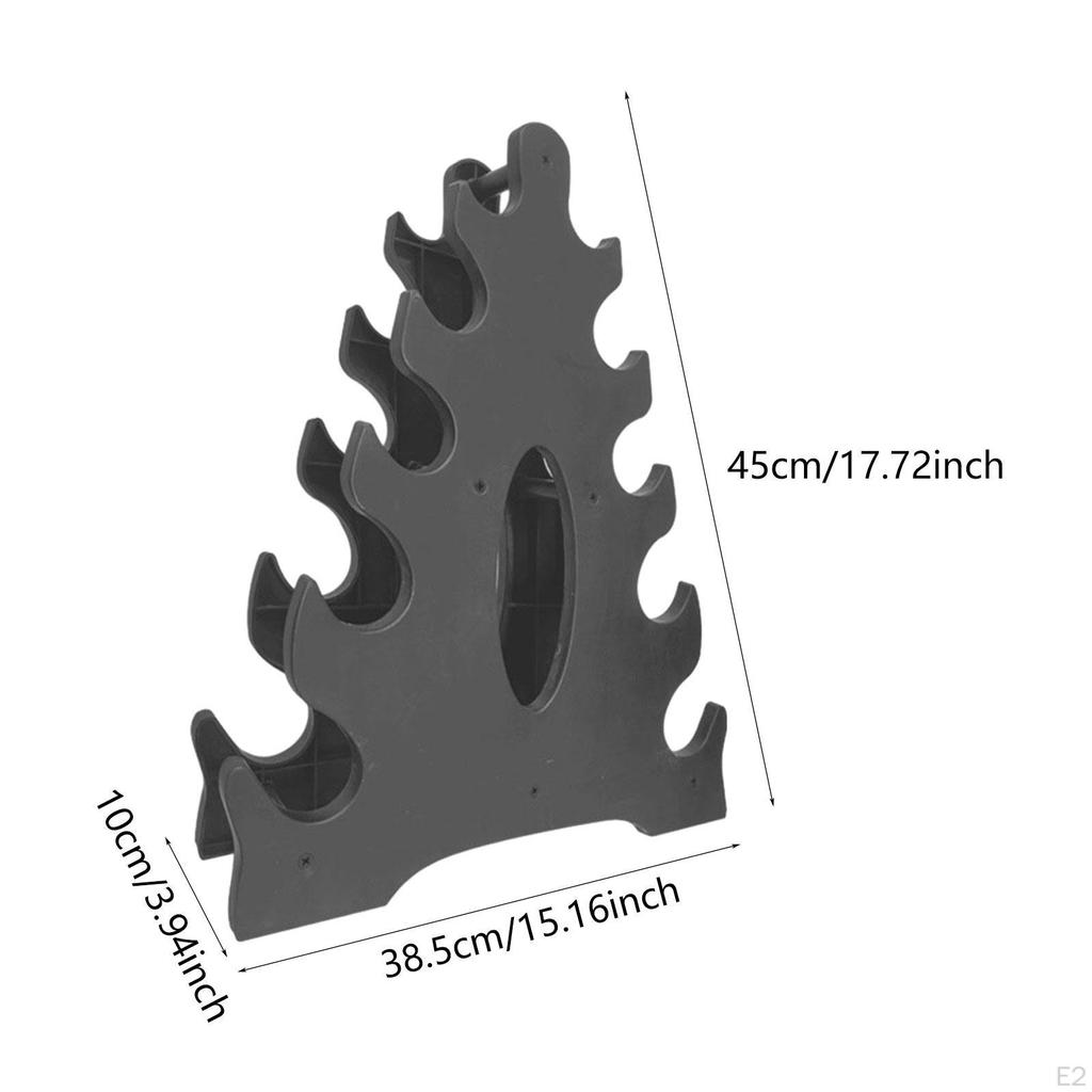 Dumbbell Rack Weight Heavy Duty Professional Stable Compact for Home Gym Floor Bracket Space