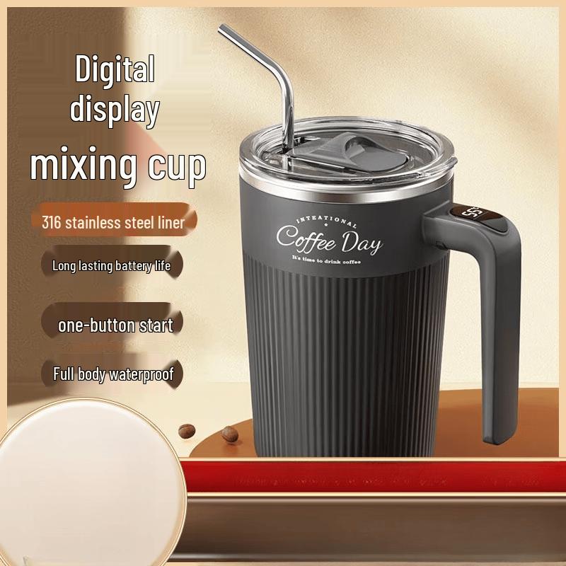 TLXT Rechargeable Automatic Magnetic Stirring Coffee Mug