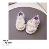 Spring and Autumn New Children's Shoes Non-slip Soft Sole Lightweight Baby Shoes Girls Princess Bow Versatile Sneakers