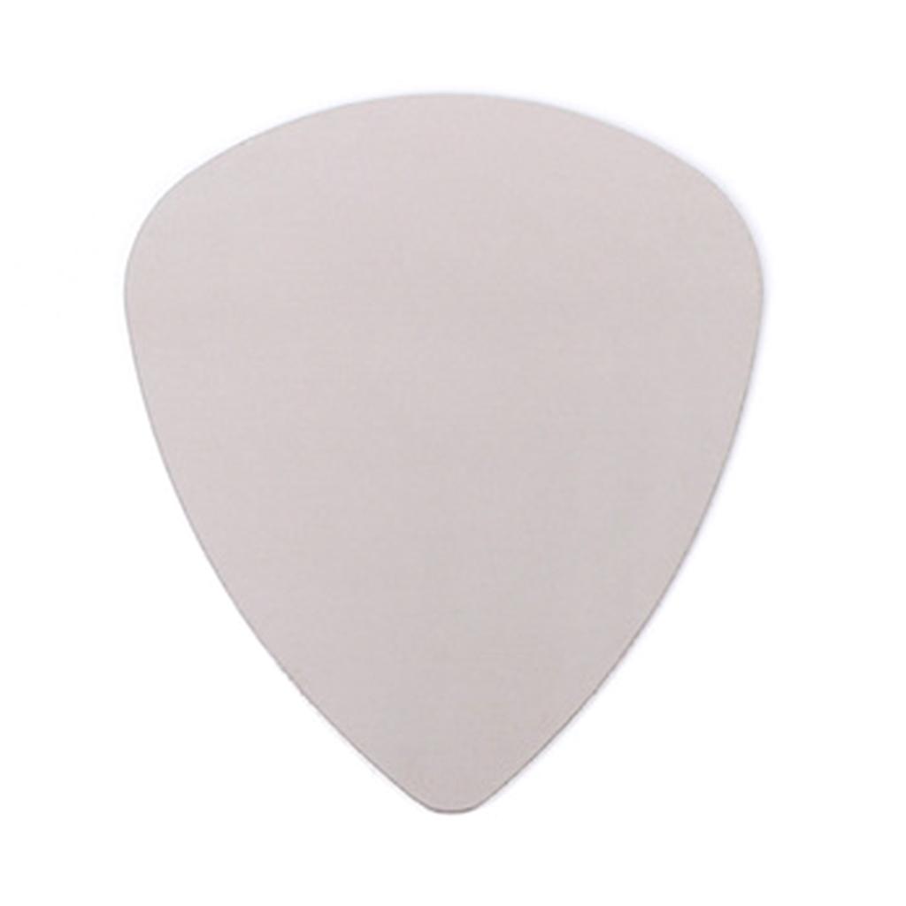 10Pcs Bright Sounds Metal Guitar Plectrums Stainless Steel Guitar Picks Electric Guitar Bass Picks Plectrum Guitar Part