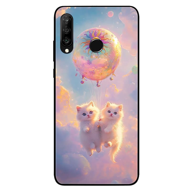 For Huawei P30 Lite Case Cover 6.15 inch Soft TPU Phone Case For Huawei P 30 lite Bumper Cover For Huawei P30 lite Coques Fundas