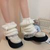 Lolitas Leg Warmer Y2K Knitted Leg Sleeves Goth Baggy Cuffs Ankle Heap Socks JK Uniform Foot Cover Lace Frilly Leg Socks