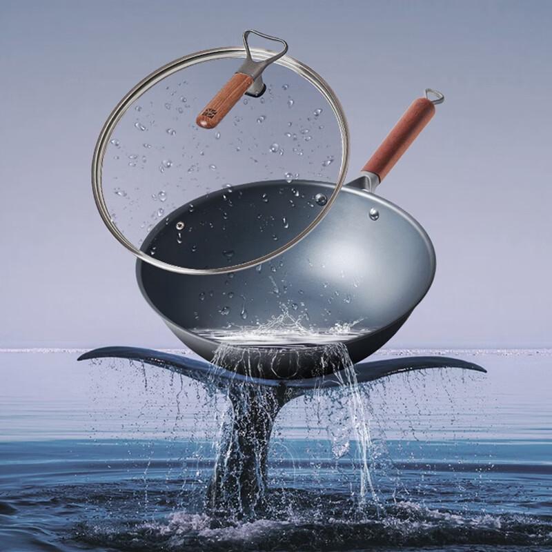 Sanhe Nitrogen Anti-Rust Wrought Iron Wok