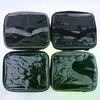 30-Slot Nail Polish Storage Bag, Black Gray Portable Hand-Held Large Cosmetic Bag, Holds Up To 30 BottlesSmall Clear Nail Polish